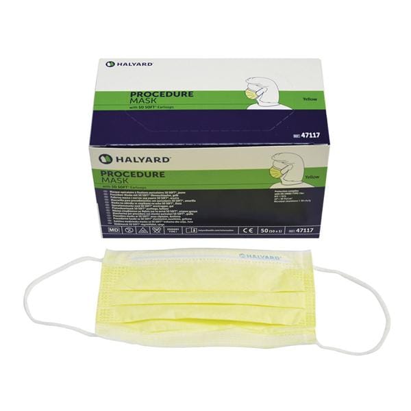 MASCHERINA STANDARD PROCEDURE MASK - Gialle