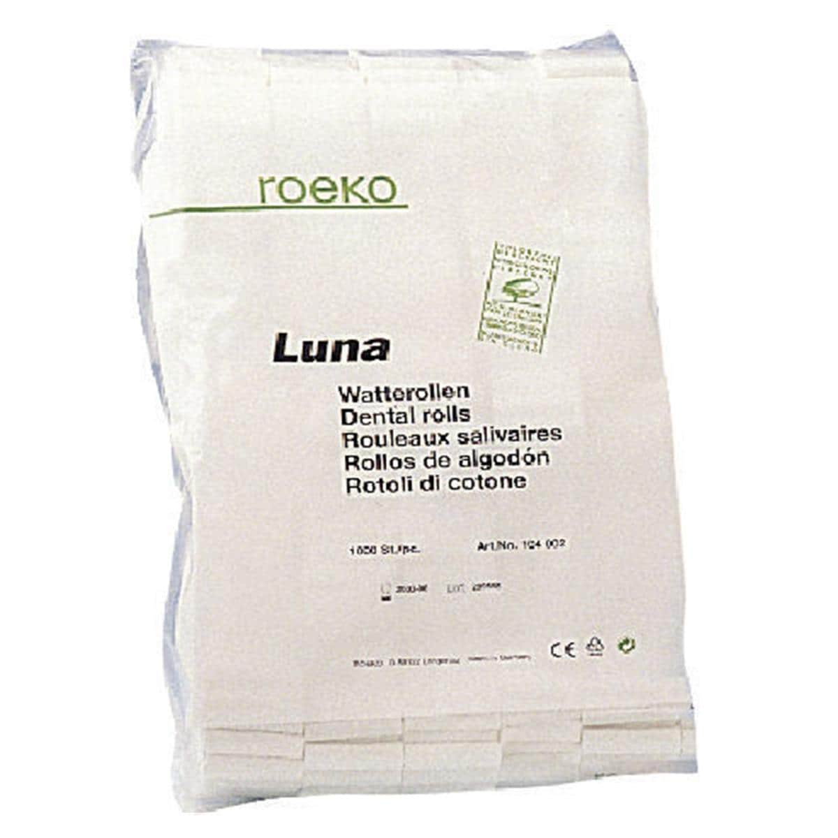 RULLI SALIVARI LUNA - Misura 3 (Ø mm 12) - circa 1000 pz.