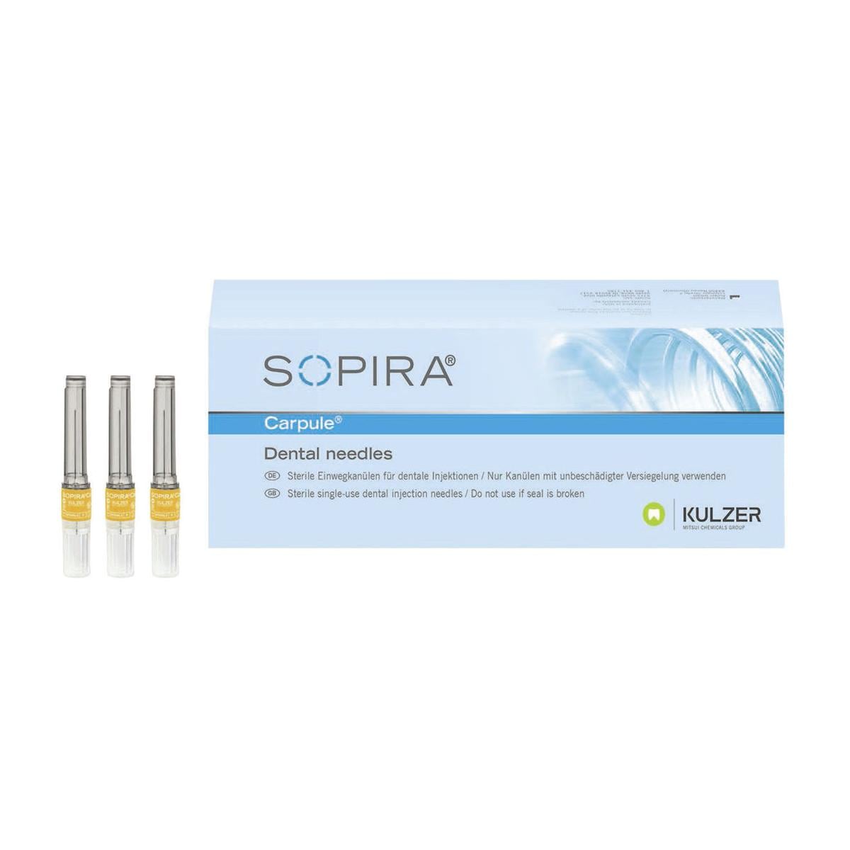 SOPIRA CARPULE AGHI 27 G Ø 0,4 mm - Lunghezza 38 mm, grigio