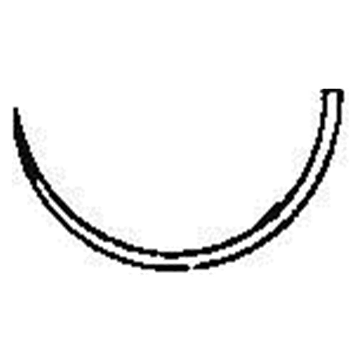 SUTURE SETA - AGO CILINDRICO PLUS - FILO CM 75 - 7342 H - SH-1 1/2 cerchio -4/0 (1,5) mm 22 - 36 pz.