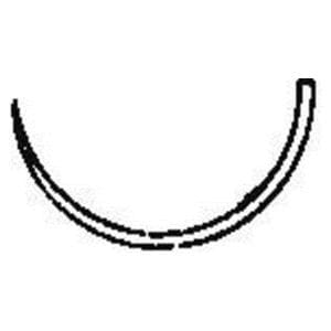SUTURE SETA - AGO DORSO TAGLIENTE - FILO CM 45 - 737 H - X-1 1/2 cerchio - 2/0 (3) mm 22 - 36 pz.