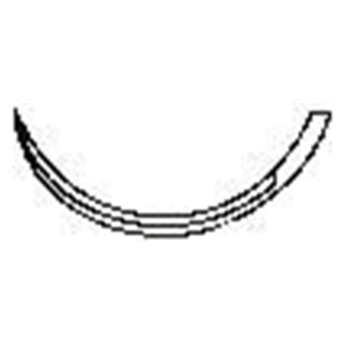SUTURE SETA - AGO DORSO TAGLIENTE - FILO CM 75 - F 736 - C-3 3/8 cerchio - 4/0 (1,5) mm 13 - 36 pz.