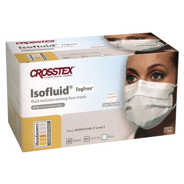 MASCHERINA ISOFLUID FOGFREE - Modello semplice - Confezione da 40 pz.