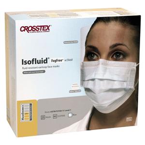 MASCHERINA ISOFLUID FOGFREE - Modello con schermo ad estensione laterale (fissato ad ultrasuoni) - Confezione da 25 pz.