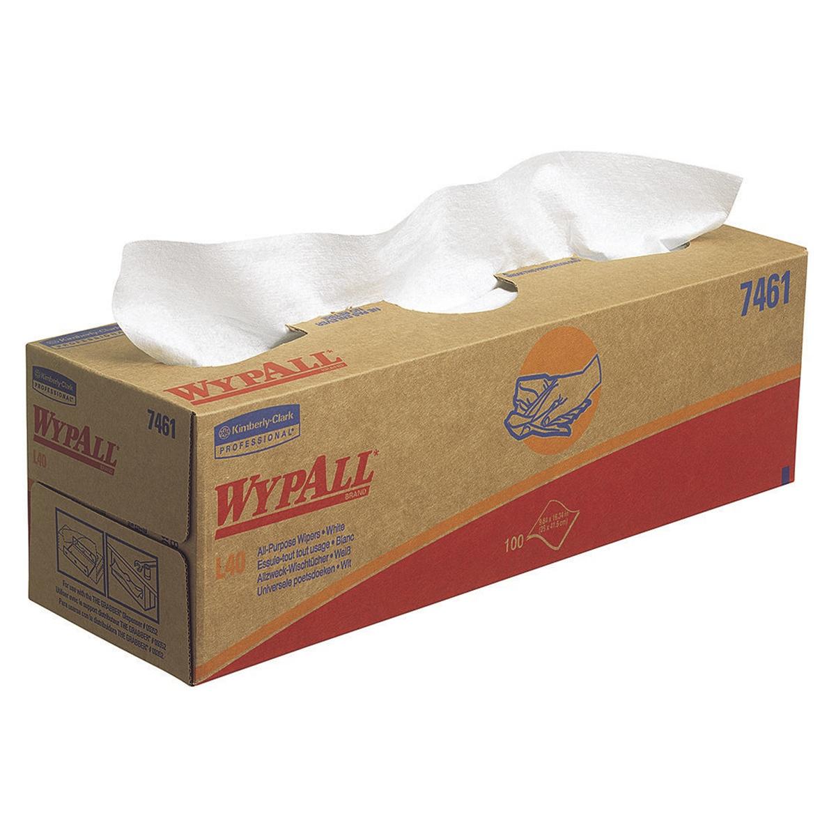 PANNI WYPALL L40 - Formato steso cm 25x41,5 - Dispenser Pop-Up da 100 salviette