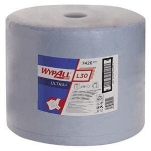 ASCIUGATUTTO WYPALL L 30 - 670 STRAPPI - Azzurro - Confezione da 1 bobina
