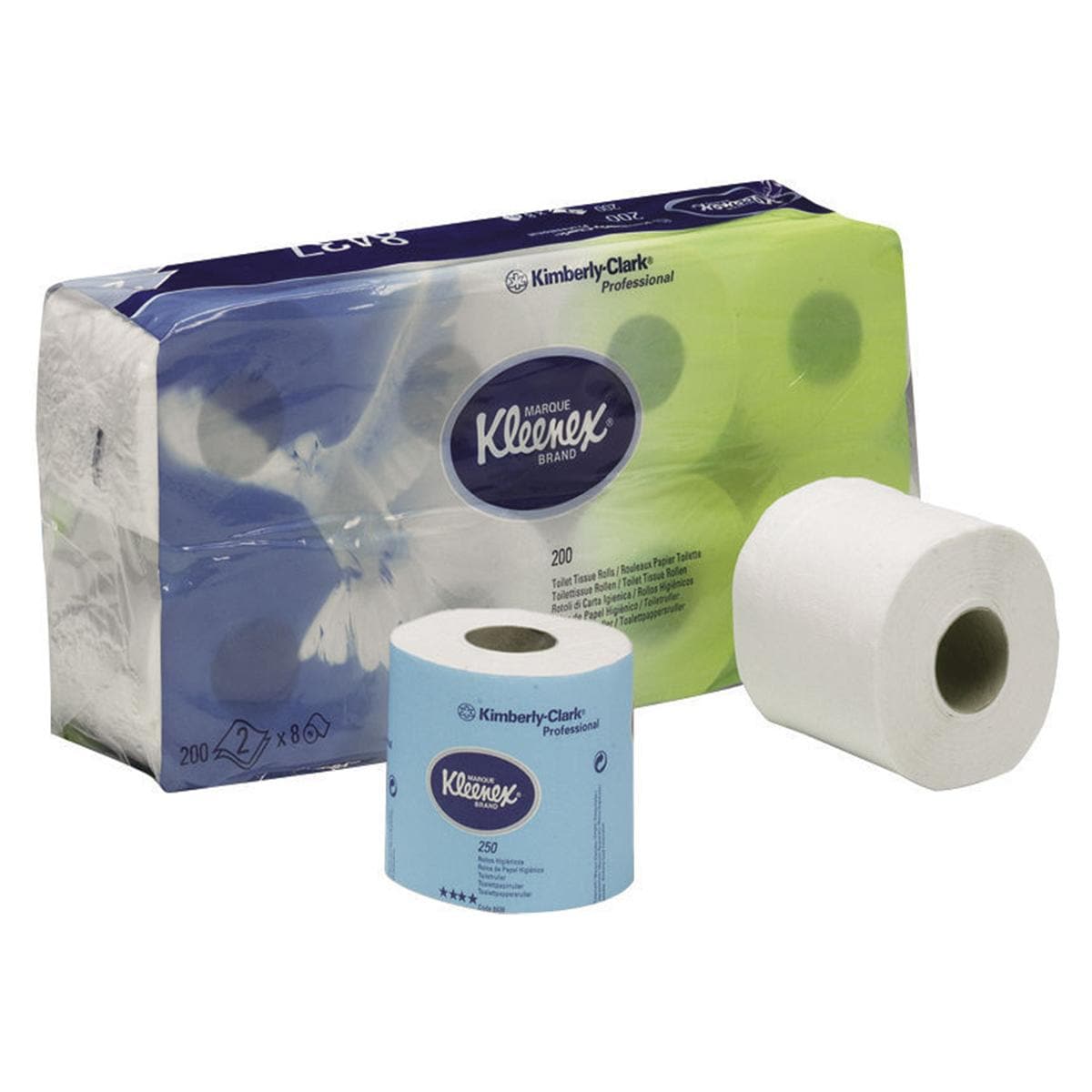 CARTA IGIENICA Kleenex - 250 strappi - rotolo 31 metri