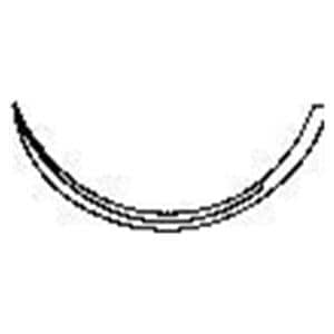 SUTURE VICRYL- AGO DORSO TAGLIENTE - FILO CM 45 - VIOLA -(AD ESAURIMENTO) - V 385 H - C-3 3/8 cerchio - 5/0 (1) mm 13 - 36 pz