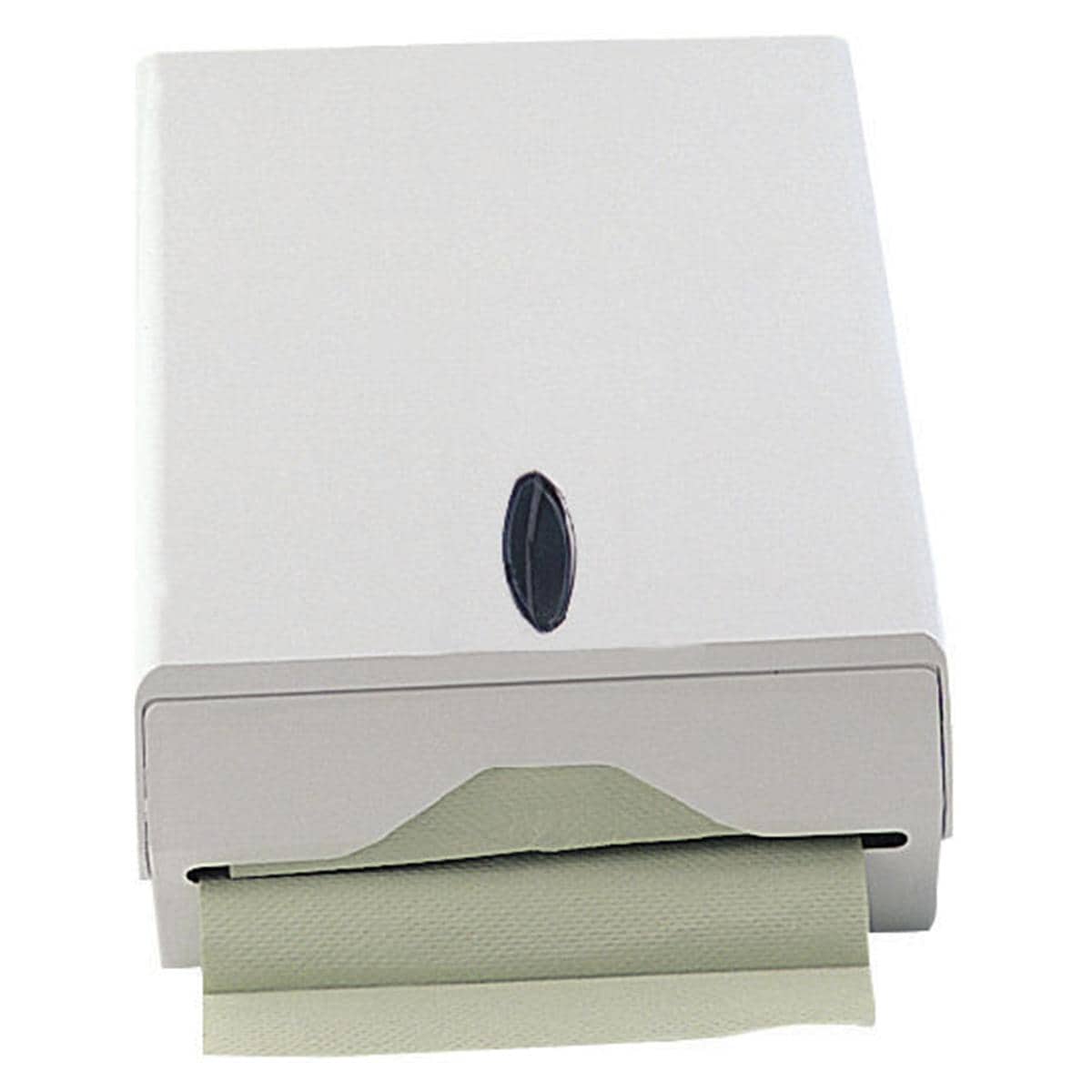 DISPENSER PER ASCIUGAMANI PIEGATI A “C” - Modello grande - Dimensioni: 28 x 13,7 x h 37,5 cm