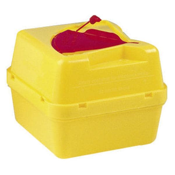CONTENITORI PER RIFIUTI SPECIALI Modello SEPTOBOX (monouso) - Capacità 1,5 litri - Confezione da 5 pz.
