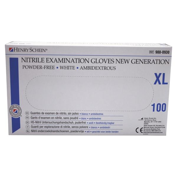 GUANTI NITRILE BIANCHI NEW GENERATION (ad esaurimento) - 1 scatola - X-SMALL