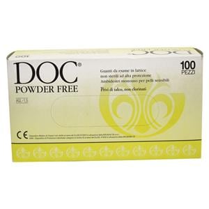 GUANTI NON CLORINATI BIANCHI POWDER FREE - 1 scatola - X-SMALL