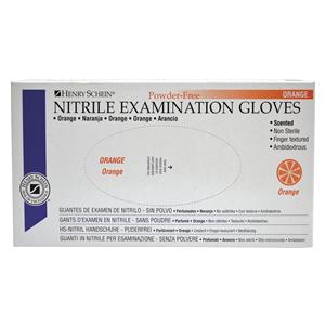 GUANTI NITRILE COLORATI E PROFUMATI - X-SMALL- Arancione