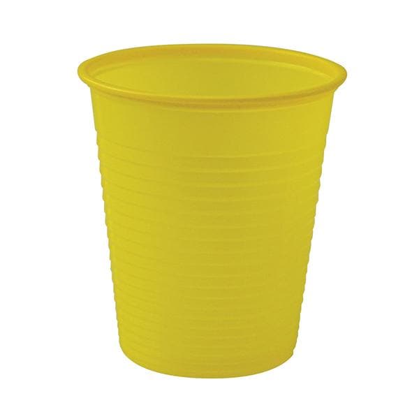 BICCHIERI COLORATI (AD ESAURIMENTO) - 100 bicchieri - Giallo