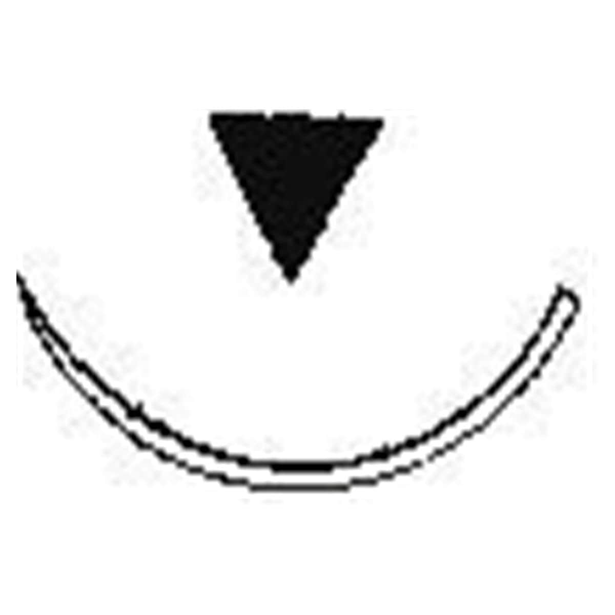 SUTURE SUPRAMID - 3/8 di cerchio - AGO DORSO TAGLIENTE DS - 36 PZ. - C0712132 - (1,5) DS 16 mm - 4/0