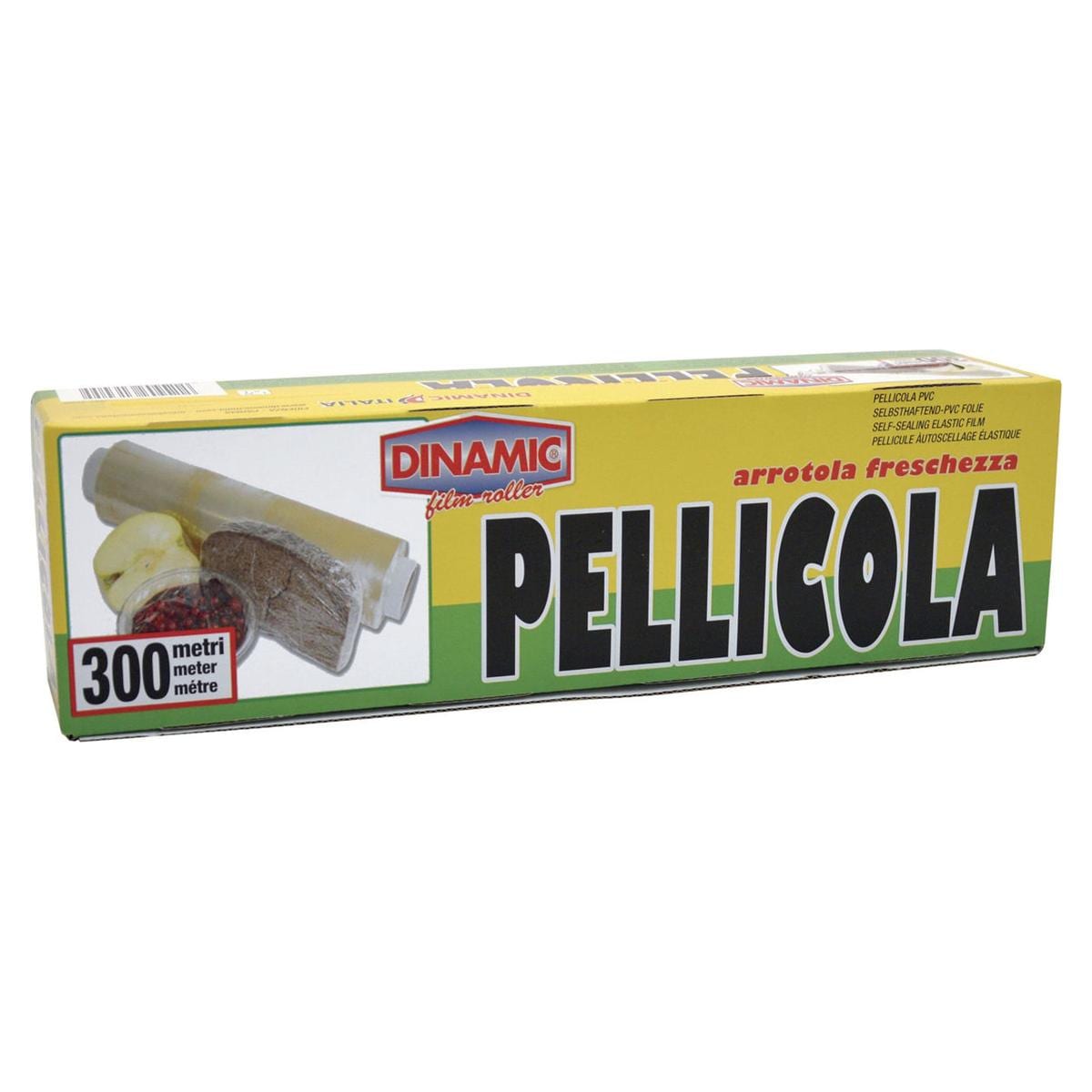 PELLICOLA TRASPARENTE E ALLUMINIO IN ROTOLO - Pellicola PVC - rotolo cm 28x300 metri