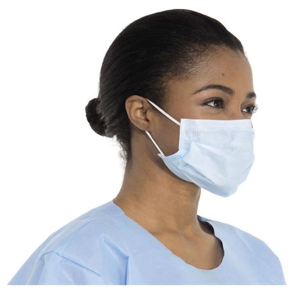 MASCHERINA FLUIDSHIELD 1 PROCEDURE SURGICAL AND MASK - Procedure Azzurre - con elastici