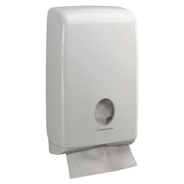 DISPENSER per asciugamani SCOTT SLIMFOLD - Dimensioni: cm L 23,9 x H 38 x P 8,10