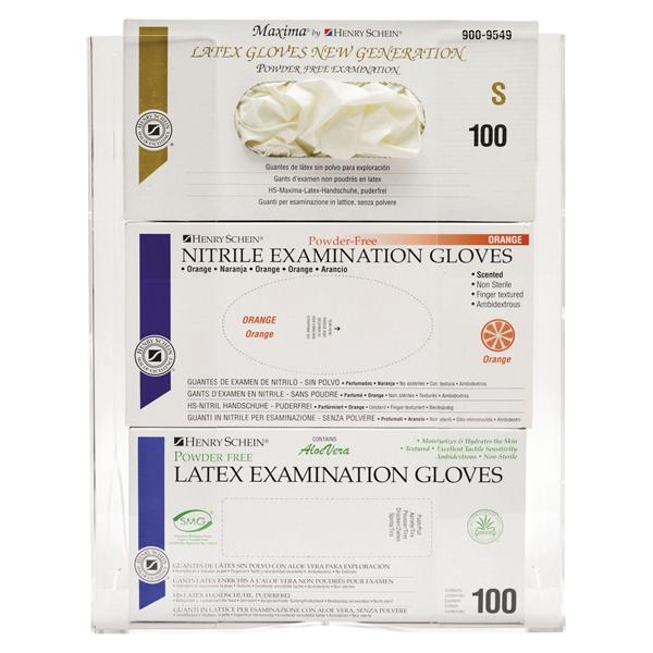 DISPENSER PER GUANTI - Grande per 3 scatole - misura cm h 36 x 27,5 x 10