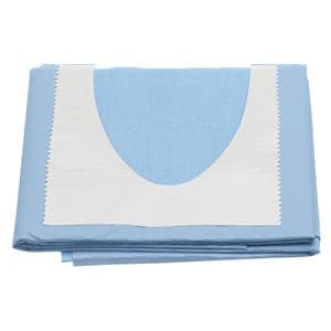 TELO CON FESSURA AD "U" e adesivo di fissaggio - 50x75 cm - Fessura 11x9 cm - 1 pz