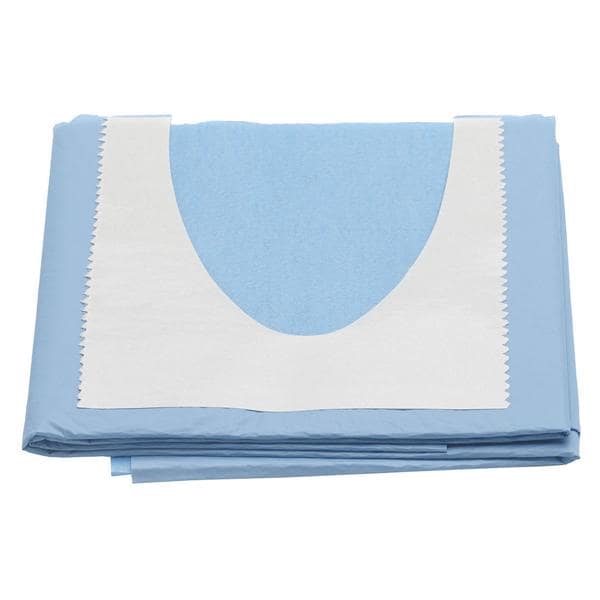 TELO CON FESSURA AD "U" e adesivo di fissaggio - 50x75 cm - Fessura 11x9 cm - 1 pz