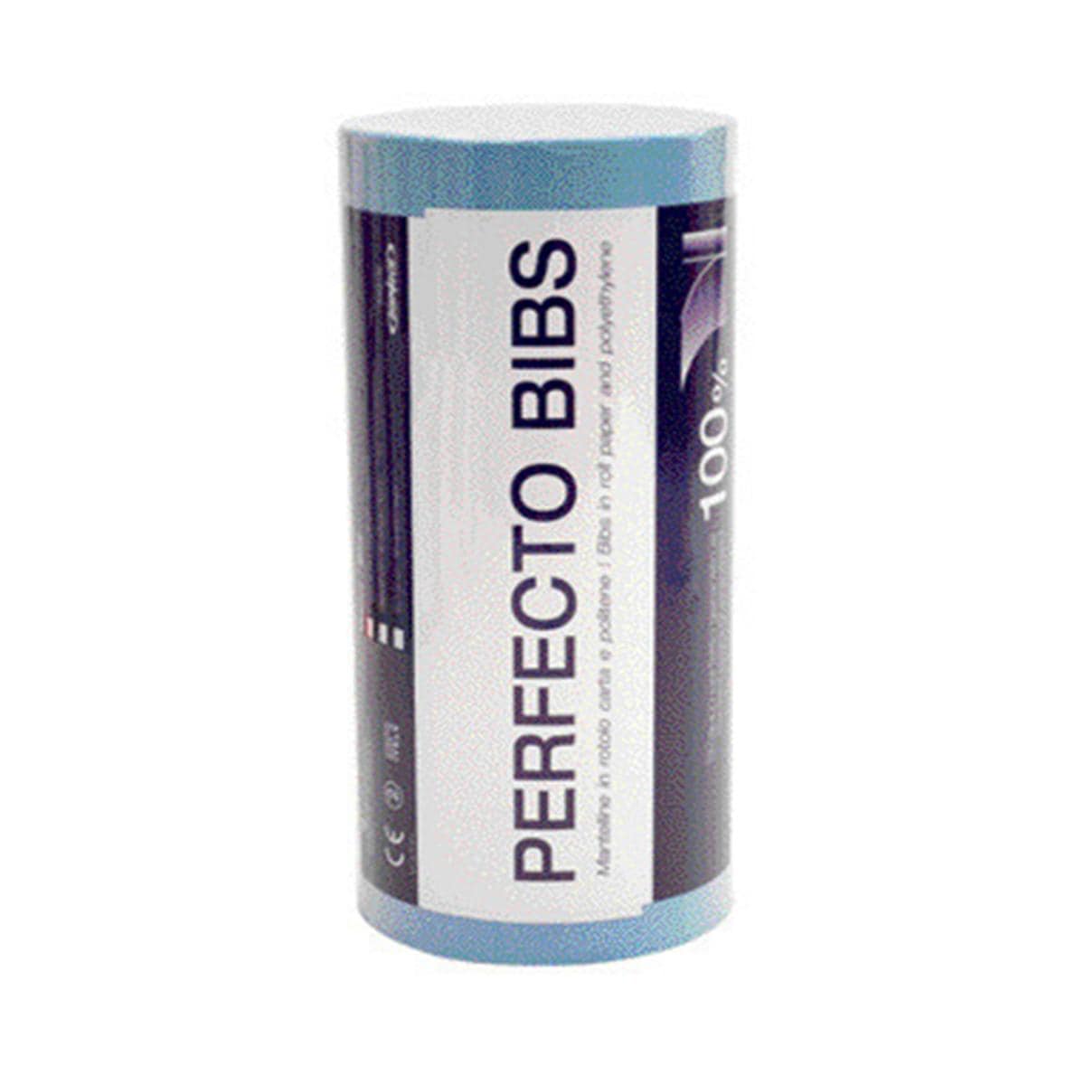 MANTELLINE IN CARTA/POLIETILENE LONG PERFECTO - 6 rotoli - azzurro