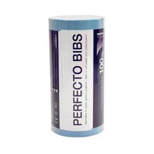 MANTELLINE IN CARTA/POLIETILENE LONG PERFECTO - 6 rotoli - azzurro