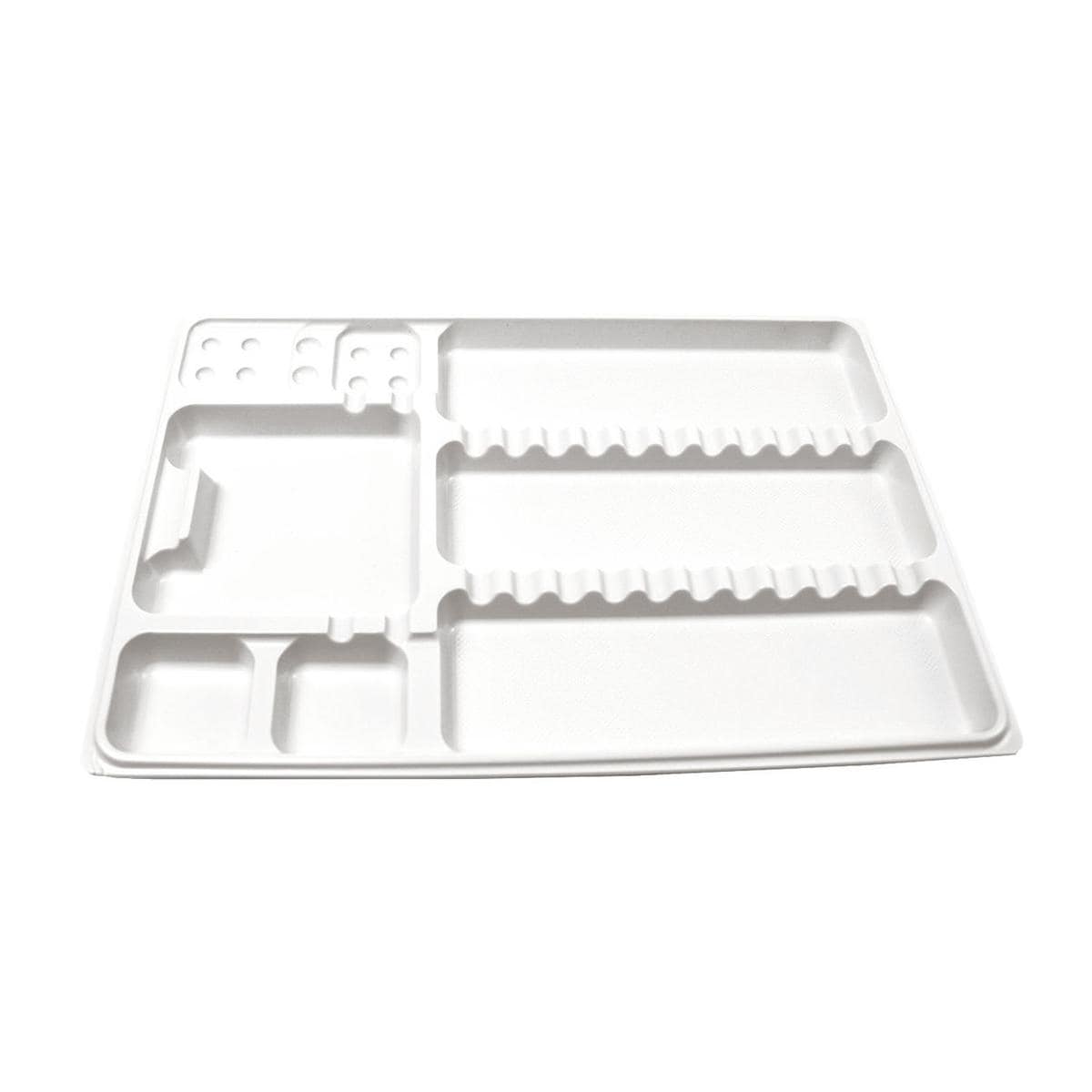 DISPOSABLE TRAYS STANDARD - Bianco - 400 pz