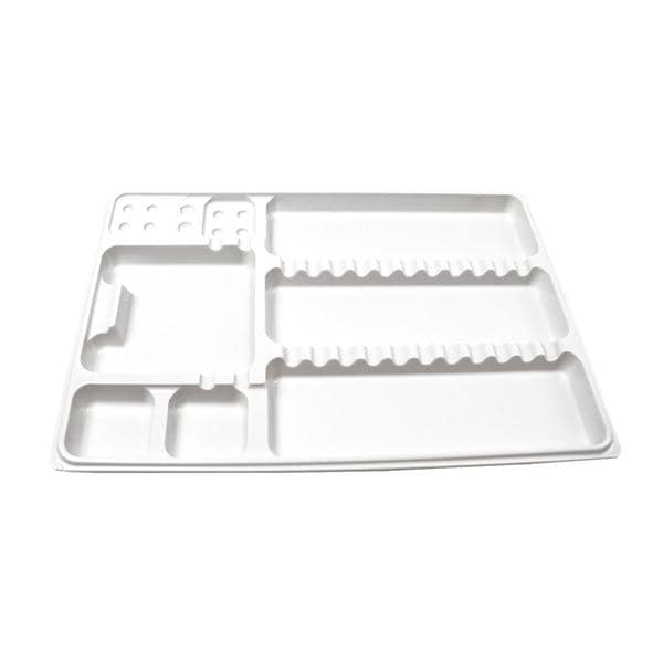 DISPOSABLE TRAYS STANDARD - Bianco - 400 pz