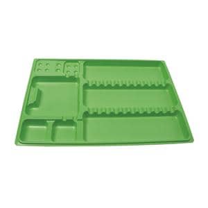 DISPOSABLE TRAYS STANDARD - Verde - 400 pz