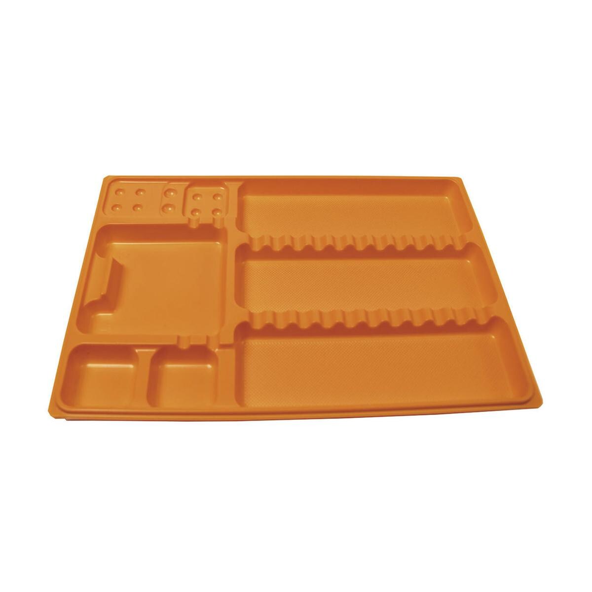 DISPOSABLE TRAYS STANDARD - Arancio - 400 pz