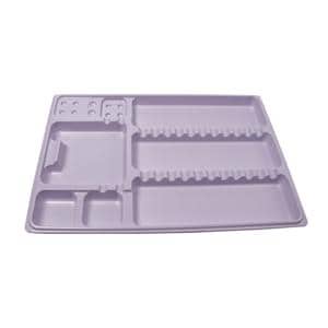 DISPOSABLE TRAYS STANDARD - Lilla - 400 pz