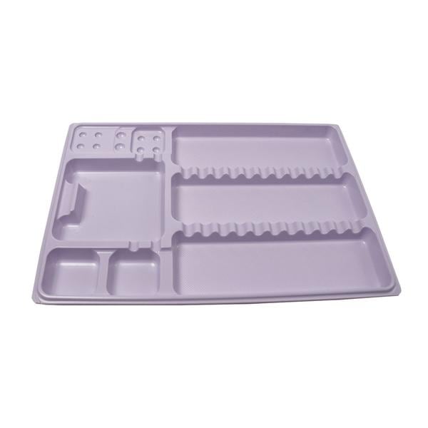 DISPOSABLE TRAYS STANDARD - Lilla - 400 pz