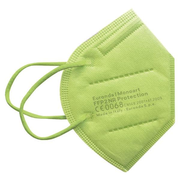 MASCHERINE FFP2 NR PROTECTION - Colore Lime - 10 pz