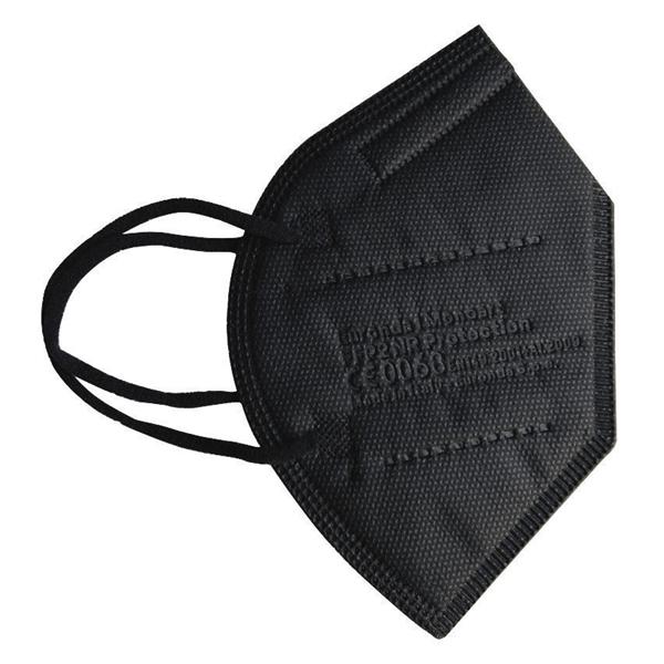 MASCHERINE FFP2 NR PROTECTION - Colore Nero - 10 pz (Ad esaurimento)