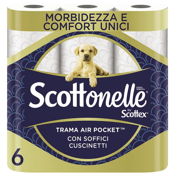 CARTA IGIENICA Scottonelle - Confezione: 84 rotoli (14x6 rotoli cad.)