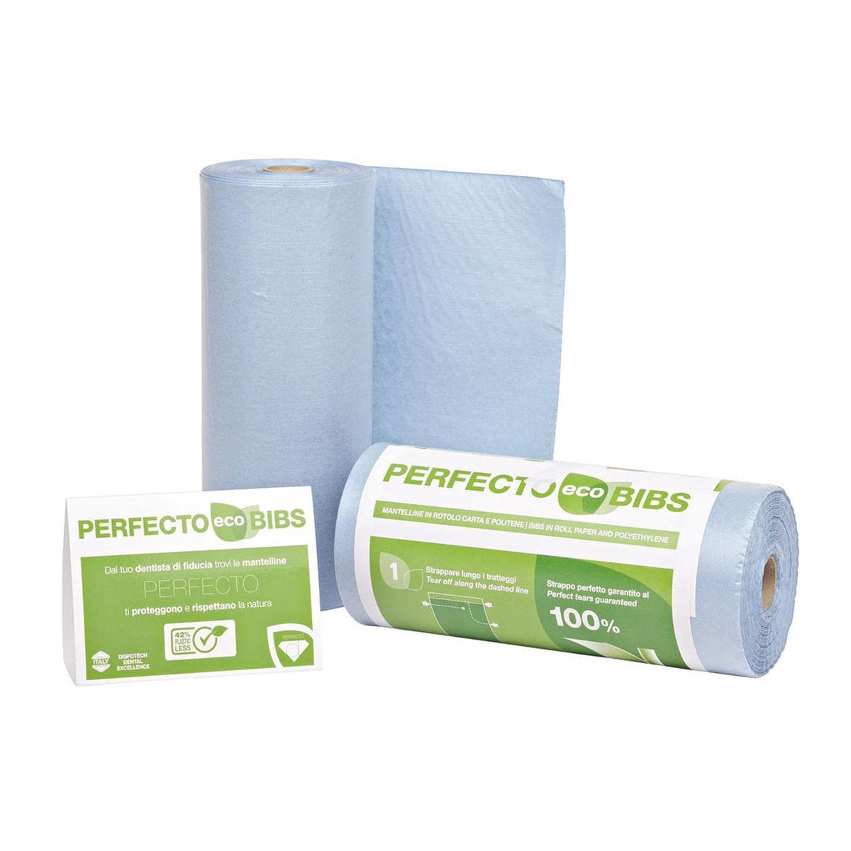 MANTELLINE LONG PERFECTO ECO - Colore Azzurro