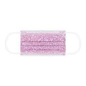 MASCHERINE PROTECTION GRAFFITI - Lilla graffiti 50 pz