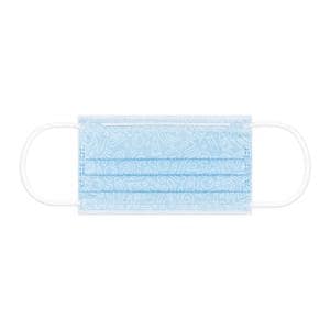 MASCHERINE PROTECTION GRAFFITI - Azzurro graffiti - 50 pz