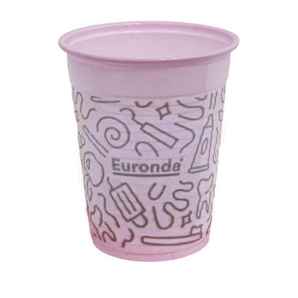 BICCHIERI IN PLASTICA GRAFFITI - Rosa - 50 bicchieri