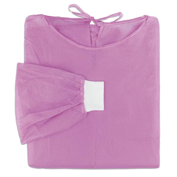 CAMICE TNT STANDARD 30 g/m2 - Non sterile - Rosa - 10 pz