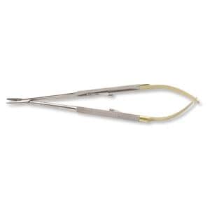 PORTA AGHI CASTROVIEJO CON IMPUGNATURA TONDA - cm 18 - (NH5024R*) - PREZZO A RICHIESTA