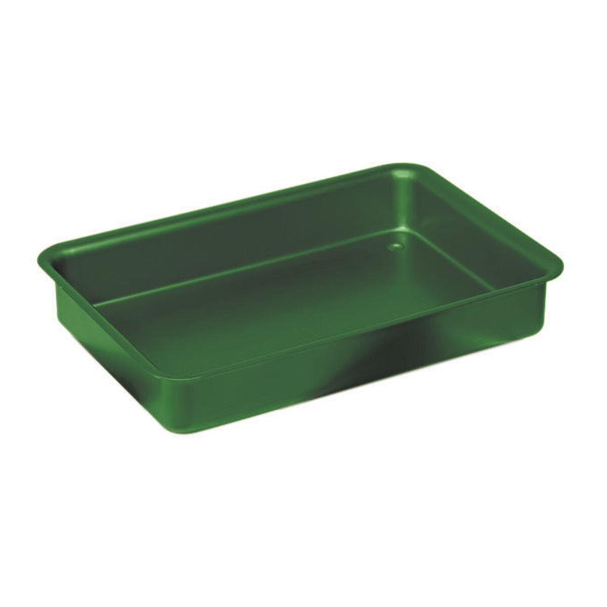 MAXI VASCHETTE IN ALLUMINIO ANODIZZATO - Verde - 1 pz