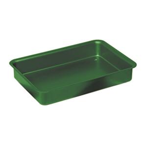 MAXI VASCHETTE IN ALLUMINIO ANODIZZATO - Verde - 1 pz