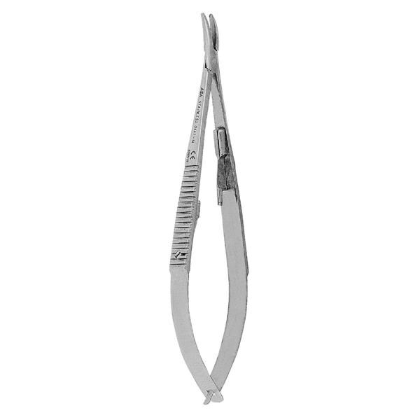 PORTA AGHI CASTROVIEJO STANDARD - Curvo 14 cm (0441-14) - (Ad Esaurimento)
