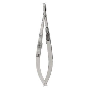 PORTA AGHI CASTROVIEJO STANDARD - Curvo 18 cm (0441-18) - (Ad Esaurimento)
