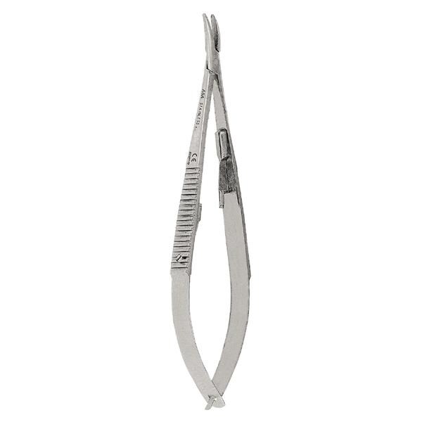 PORTA AGHI CASTROVIEJO STANDARD - Curvo 18 cm (0441-18) - (Ad Esaurimento)