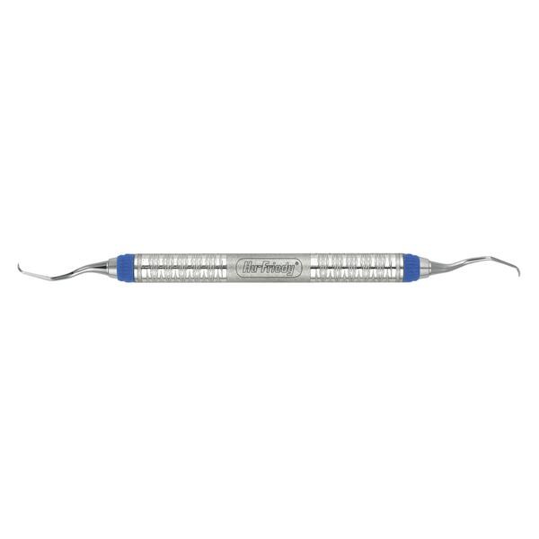 CURETTES GRACEY Micro Mini Five - nr.13/14 distale con manico 9 Everedge 2.0 - Blu