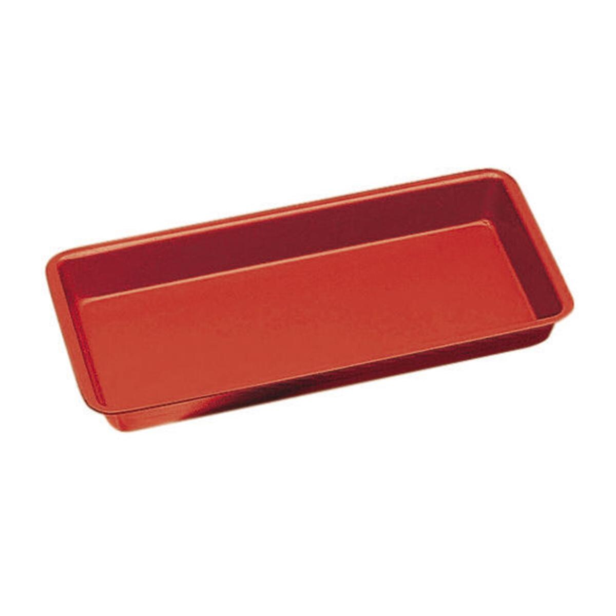 VASCHETTE IN ALLUMINIO ANODIZZATO - Rosso - 1 pz