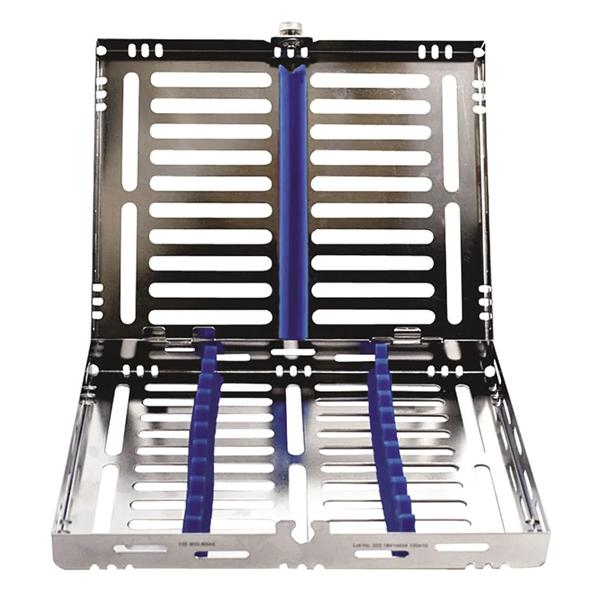 CASSETTE PORTASTRUMENTI - Per 10 strumenti (2 rastrelliere + 1 blocca strumenti) - Misura mm 182,5 x 145 x 32